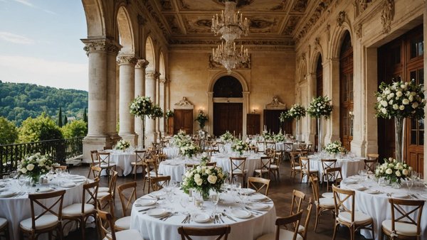Organiser un mariage inoubliable : les meilleurs lieux de réception en France